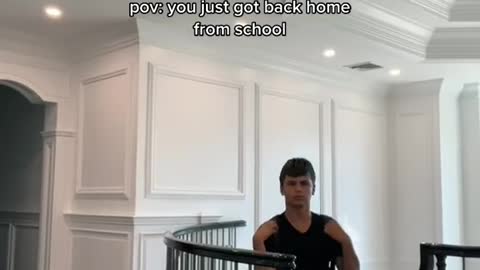 pov: you just got back home from school