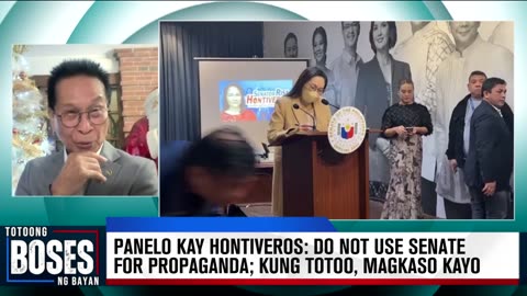 Panelo kay Hontiveros: Do not use Senate for propaganda; Kung totoo, magkaso kayo