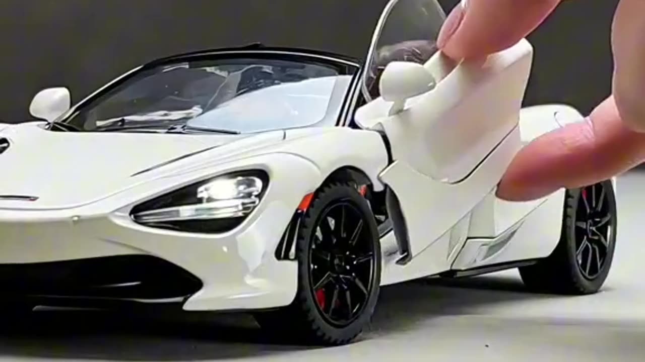 McLaren 720s Spider Car Model