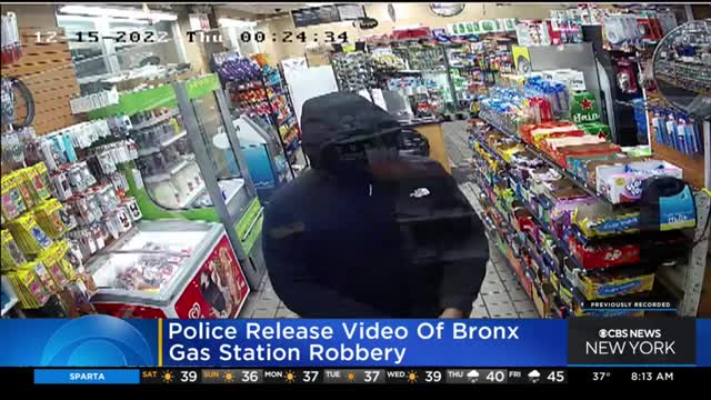 Police release video of gas station robbery suspects