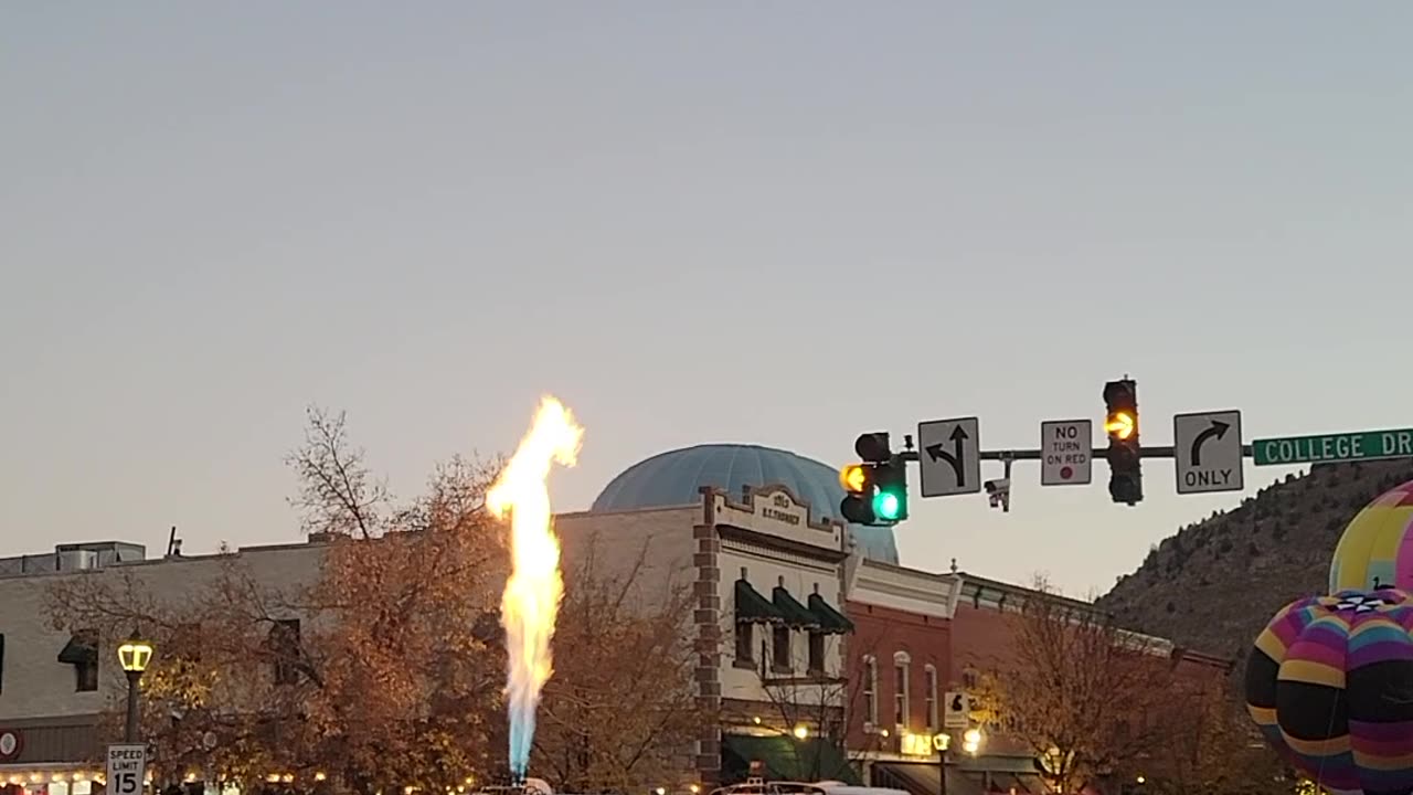 Balloon Glow Downtown Durango 10/20/23