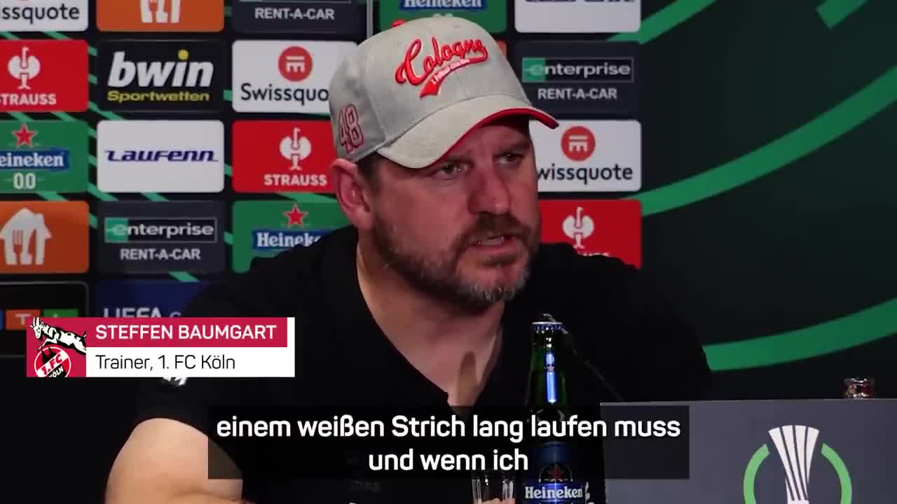 Steffen Baumgart mit legendärem Rant gegen die UEFA _ 1. FC Köln