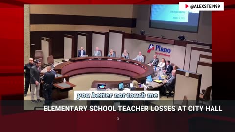 Elementary School Teacher Losses At City Hall