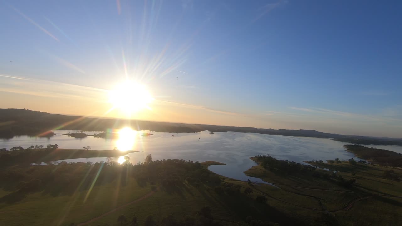 240420Go_PPGBlkHwkEdgeOfLakePPGsSunset