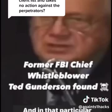 Ted Gunderson retire FBI