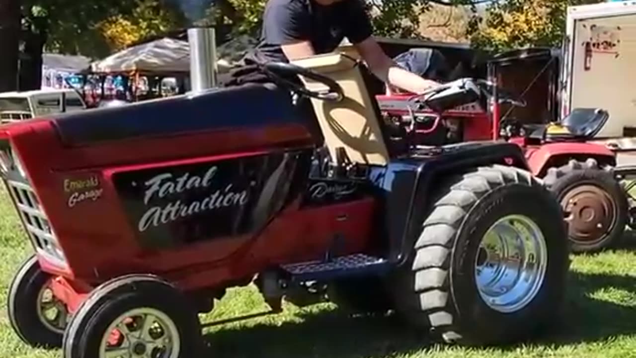 Modified Tractor Wins Tractor Pull