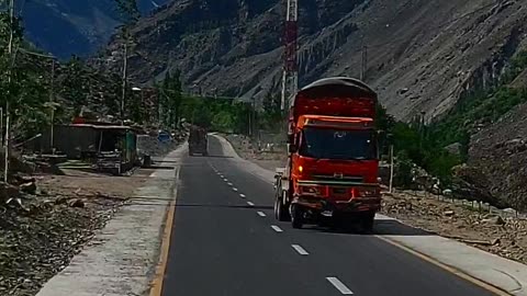 Travel in skardu road