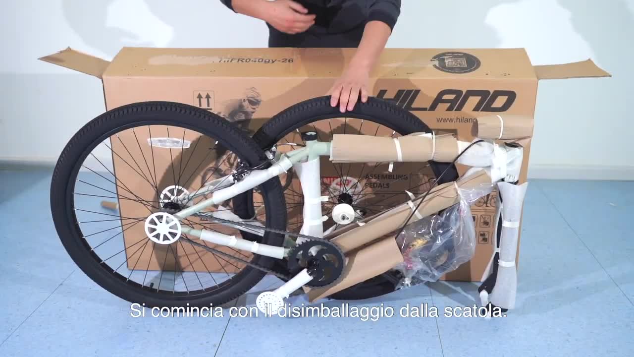 Hiland BMX Bike Installation video - Italian Version