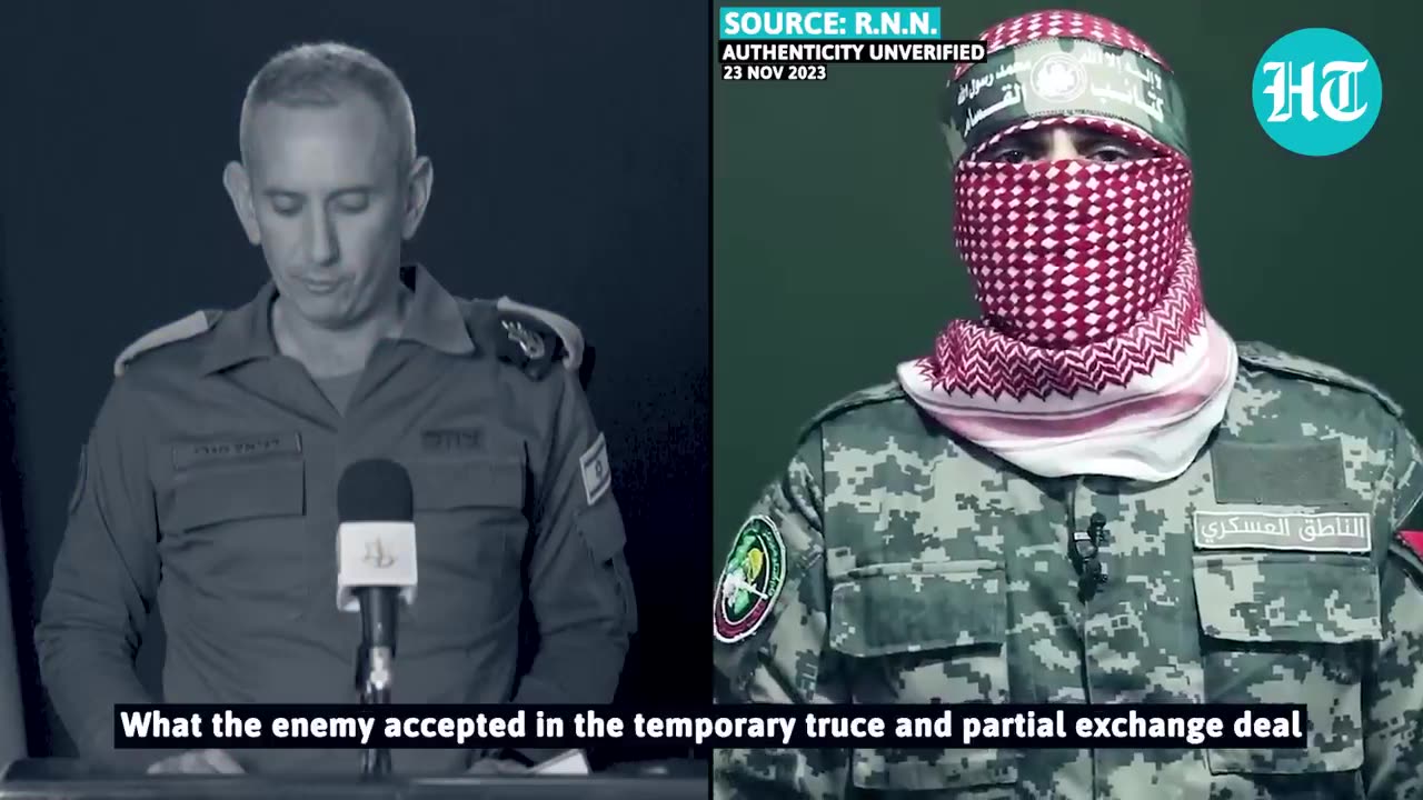 Hamas abu obaida speech palestine vs israel