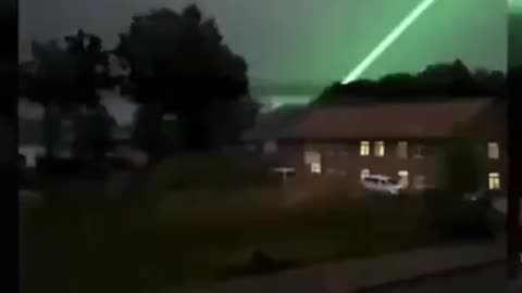 Texas a mysterious green laser..... 1 million acres have burned??