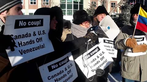 WINNIPEG: US-CANADA HANDS OFF VENEZUELA!