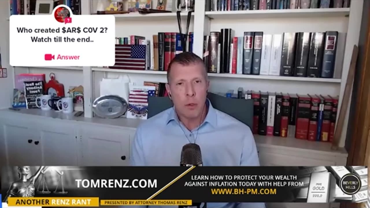 Attorney Tom Renz Talks About The Globalists Agenda