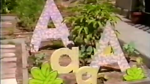 Jane Aaron - Planting Letters A | Sesame Street