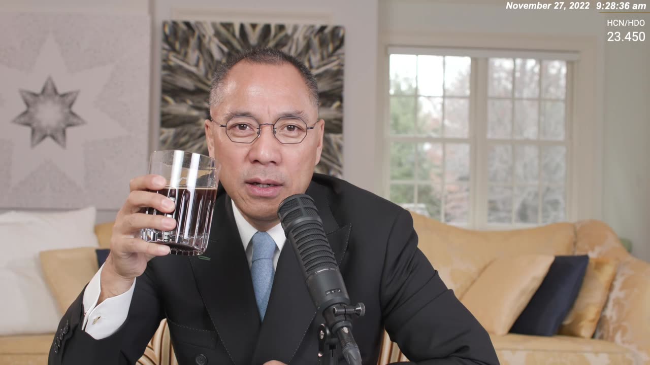 20221127文贵先生直播：无苗有币新人类，健身练歌！