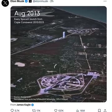 Looks to me more like missiles firing. via "The Plan"