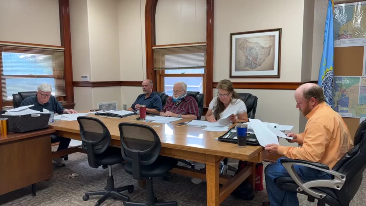 County commissioner meeting July 25, 2023, part one