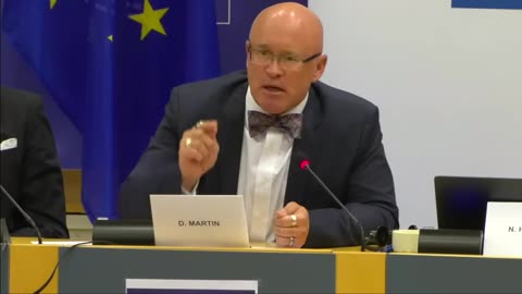 Dr. David Martin 3rd International Covid Summit in European Union in Brussels