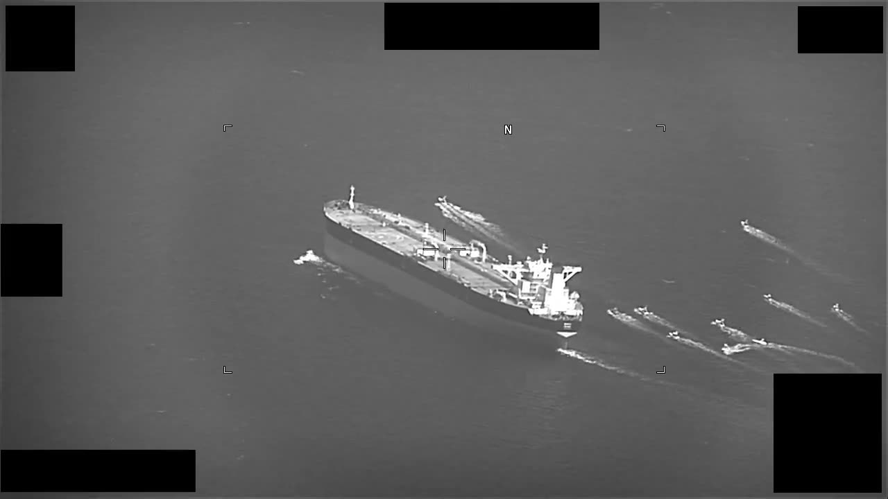 Iran has seized a second oil tanker within a week, according to the US Navy.