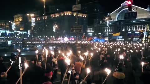 The rise of Nazi party in Ukraine 2014