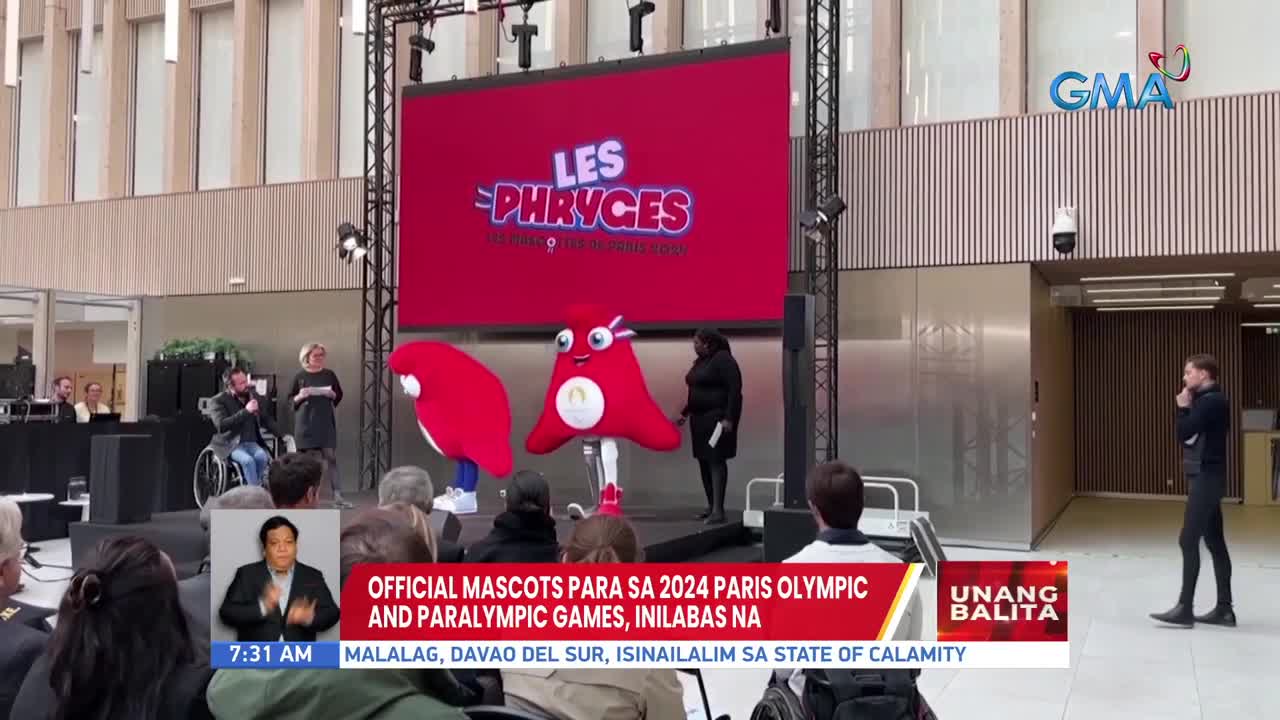 Official mascots para sa 2024 Paris Olympic and Paralympic Games, inilabas na