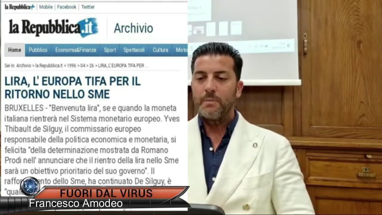 Ecco come hanno svenduto il nostro paese. Fuori dal Virus n.605.SP