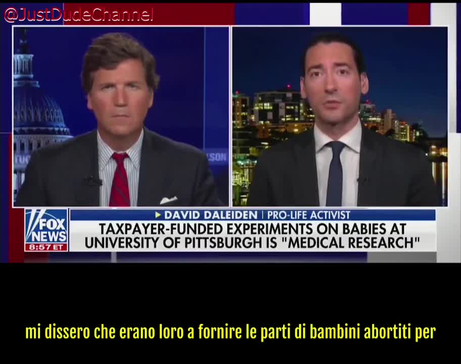 David Daleiden, attivista anti-aborto americano, in questa ..