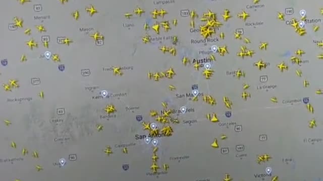 Military Aircrafts - Drones Around The Entire United States