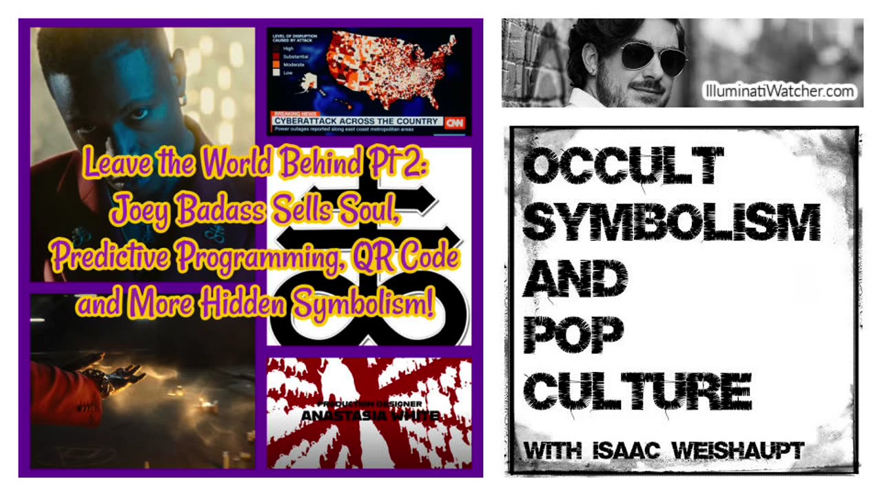 Leave the World Behind Pt 2: Joey Badass Sells Soul, Predictive Programming, QR Code & More!