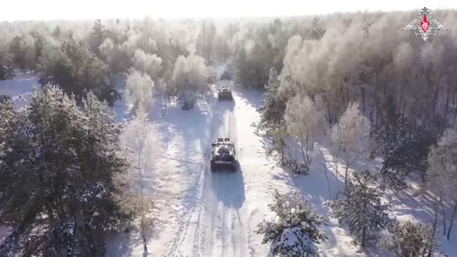 Russian And Belarusian Soldiers Simulate Clash In Urban Conditions