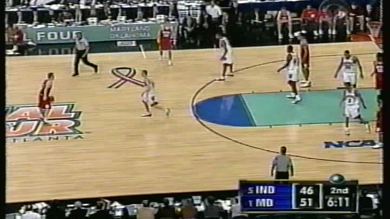 La Final du March Madness 2002 Maryland vs Indiana