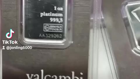 platinum bars vs silver