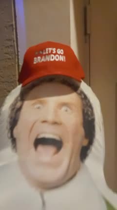 Lets Go Brandon Says the ELF!!!!