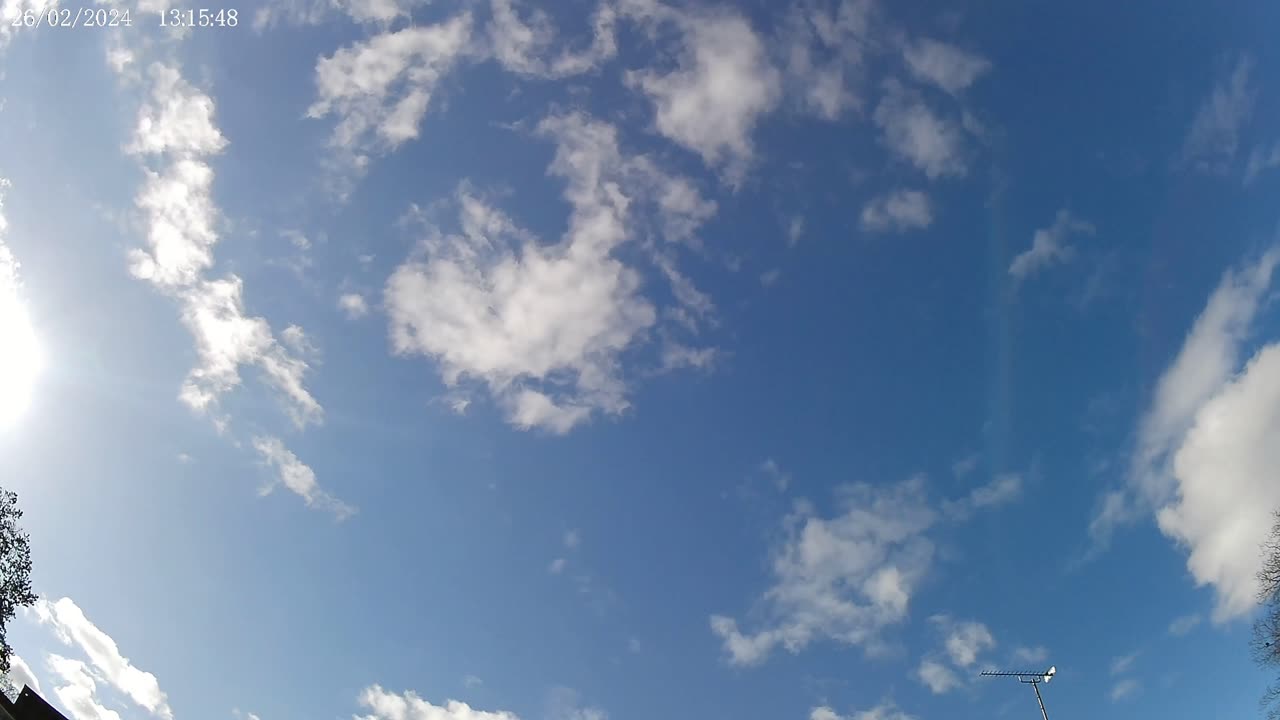 Sky Timelapse #182 - 4K - 26/2/2024