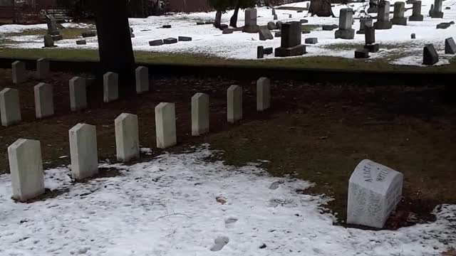 Confederate monuments removed from Madison Forrest Hill Cem 12/12/22