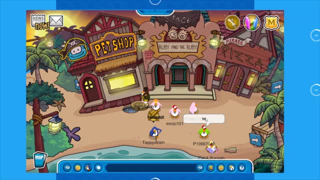 Club Penguin Rewritten Pirate Party 2022