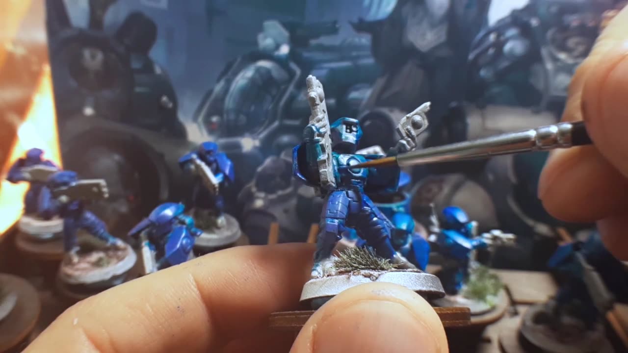 Tau Battle Force: Breacher Painting Part 8