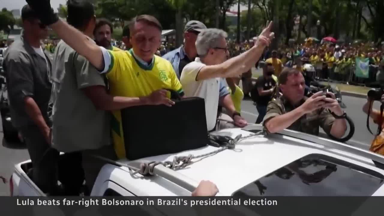 Lula wins Brazil’s presidential election, ousting incumbent Bolsonaro CBC News: The National