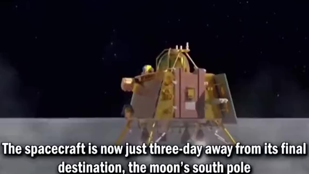 India Landing On Moon