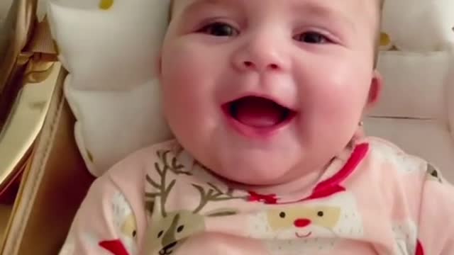 Cutest baby laugh 🥰 👶