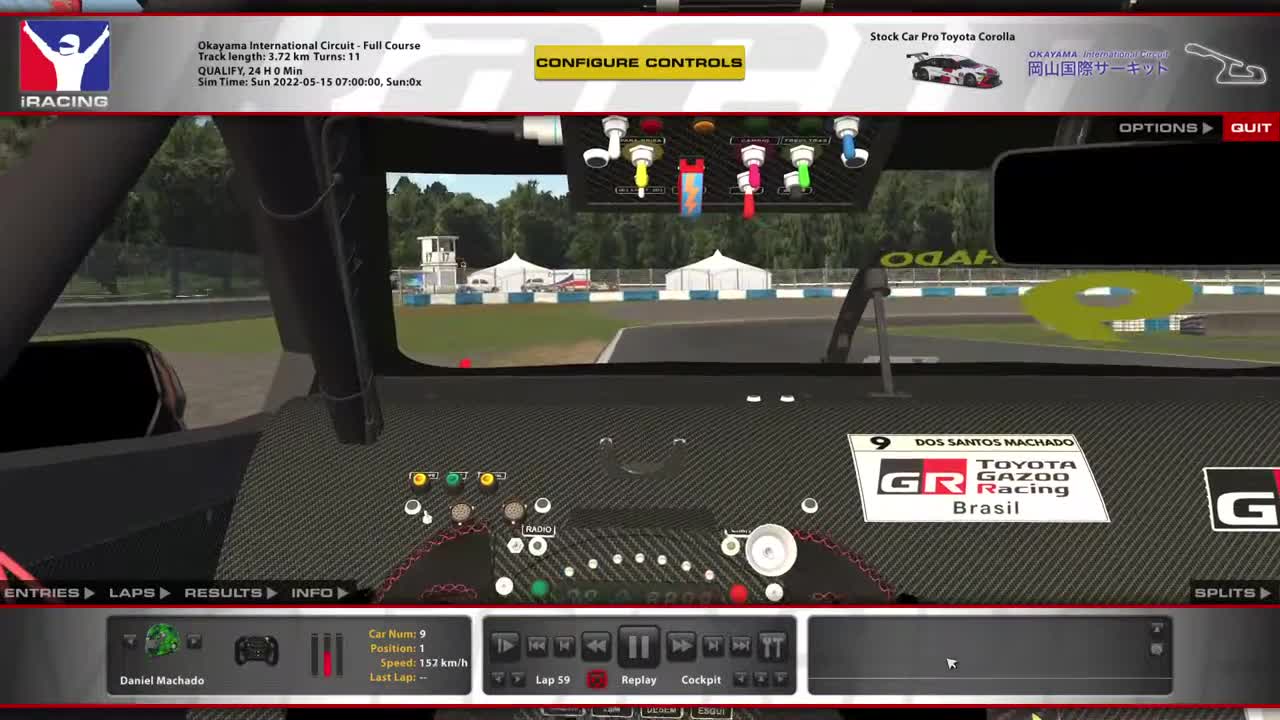 Daniel Machado Main Brazilian Stock Car Lap Trial Challenge - 1.34.266 - Okayama