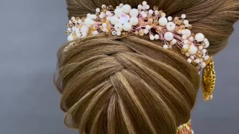 Bridal hair style