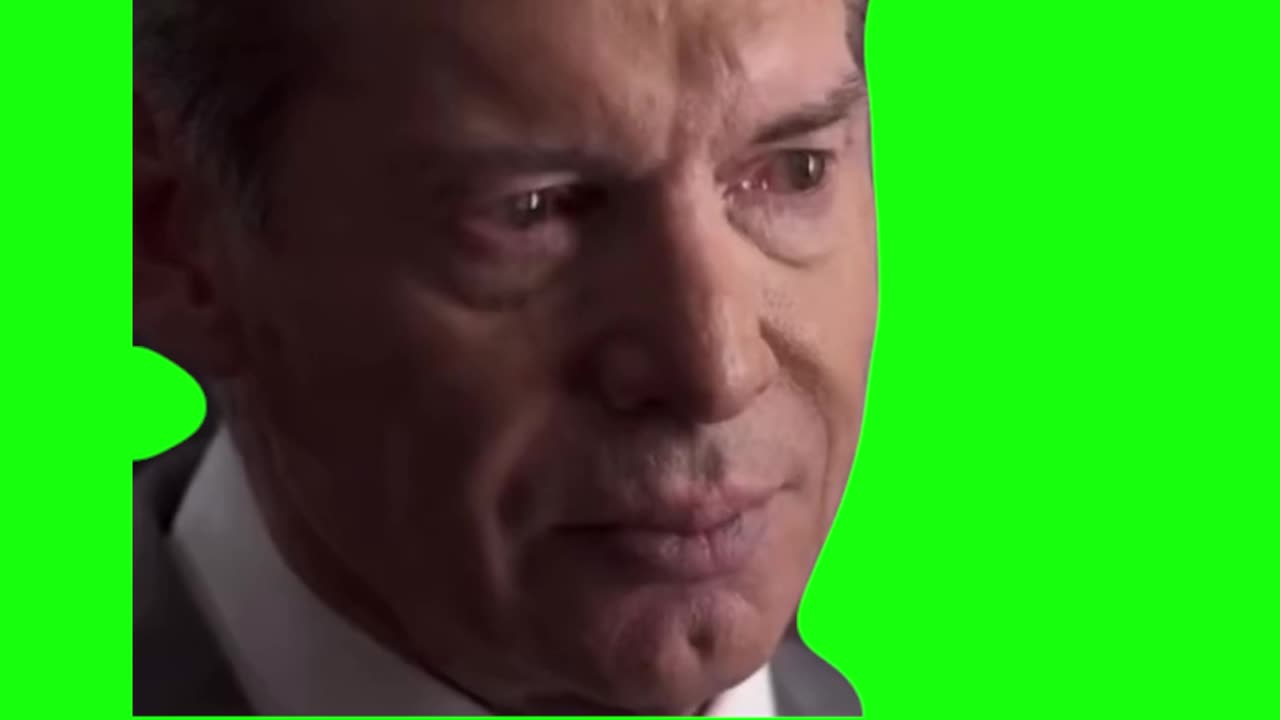 Vince McMahon Crying | Green Screen