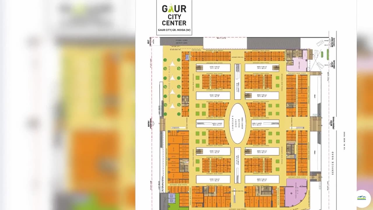 Gaur City Center Commercial Greater Noida West