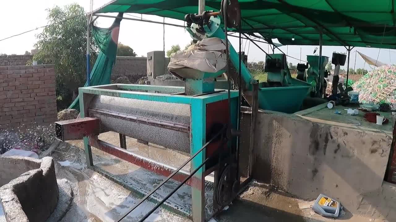 Waste Plastic Bottle Recycling Process and Making PVC Pipe