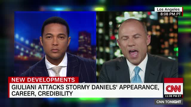 Avenatti Talking Garbage About Giuliani