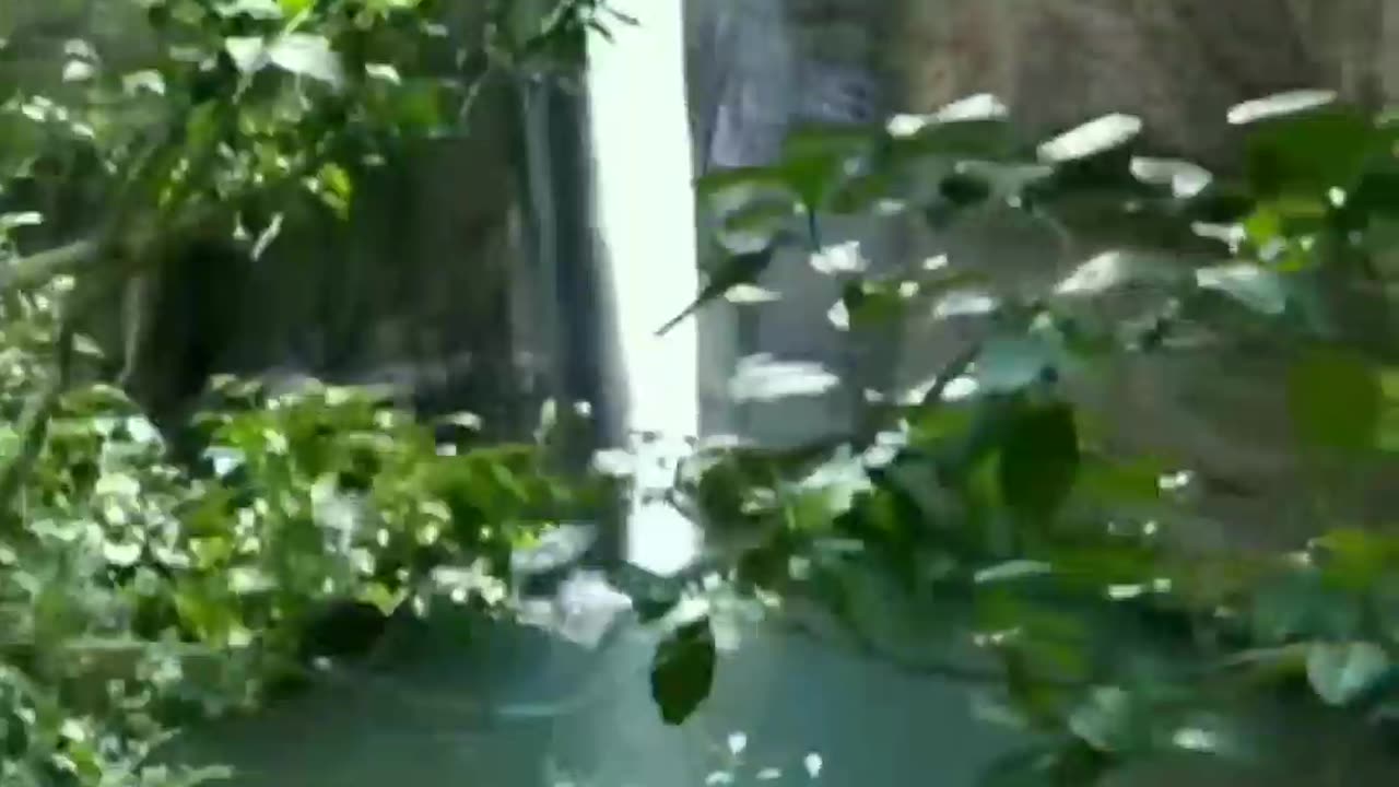 Hidden water fall