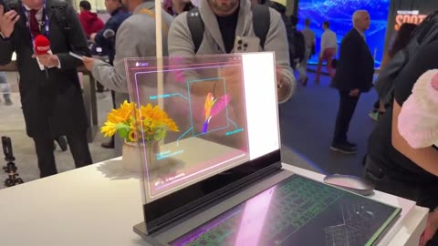Transparent Laptop💻