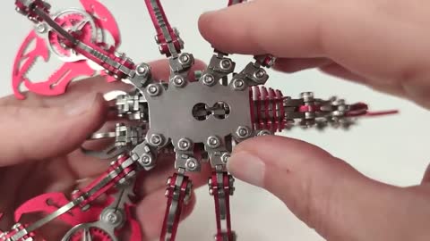 Red Scorpion 3D Puzzle _ Magnetic Games
