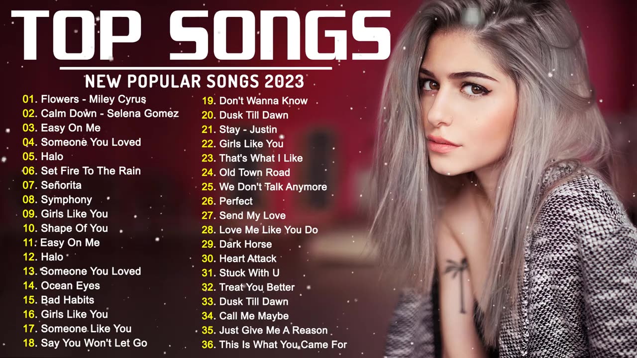 Top Hits 2023 ☘ New Popular Songs 2023 ☘ Best English Songs