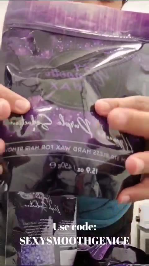 Melting Sexy Smooth Hypnotic Purple Seduction Hard Wax: Genice Gonzales Demo